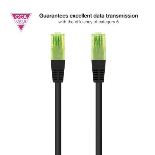 Cable de red Nanocable 10.20.1415-BK CAT.6 UTP 15 m negro