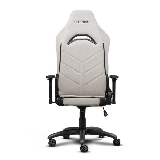 Silla gaming Trust GXT723 Ruya beige respaldo ajustable y reposabrazos 3D