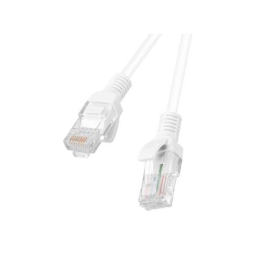 Cabo de Rede Lanberg PCU6-10CC-0500-W 5 m Cat6 U/UTP Branco