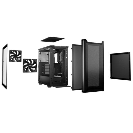 Carcasa Be quiet PURE BASE 501 Airflow Window Black ATX Vidrio templado