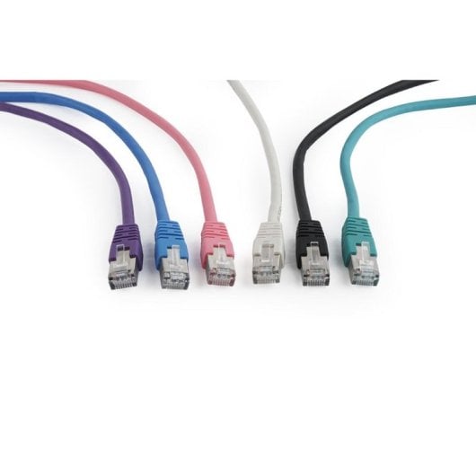 Cable réseau Gembird PP6-0.25M/W Cat6 blindé 0,25 m blanc