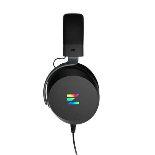Auriculares Zalman ZM-HPS610 com cabo Jack 3,5 mm gaming microfone destacável preto