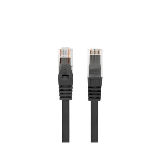 Cable de red Lanberg PCU6-10CU-0050-BK 0,5 m Cat6 UTP plano negro