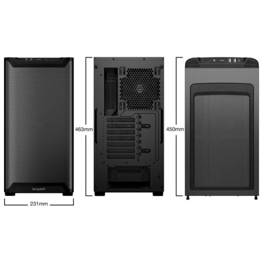 Caixa Be quiet PURE BASE 501 Airflow Black ATX/Midi Tower Preto