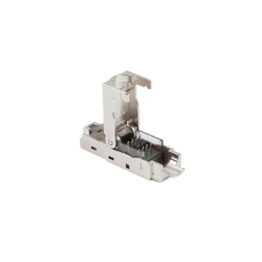 Conector RJ-45 Lanberg PLSA-6000TL Cat6a Blindado Plata Macho
