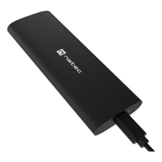 Box SSD esterno Natec NKZ-2286 M.2 Alluminio Plastica Nero USB Type-C 10 Gbps