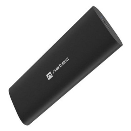 Box SSD esterno Natec NKZ-2286 M.2 Alluminio Plastica Nero USB Type-C 10 Gbps