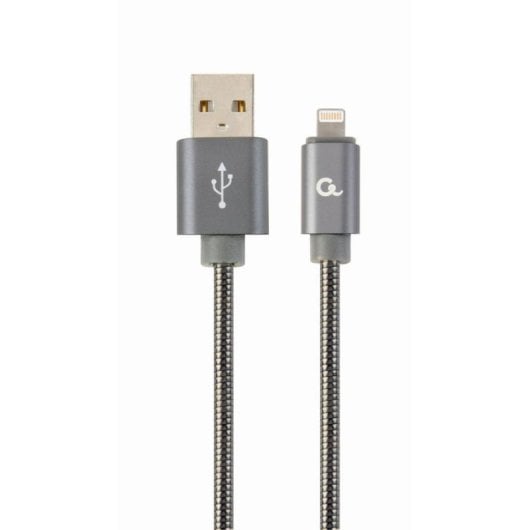 Cavo Lightning Cablexpert CC-USB2S-AMLM-1M-BG 8 m USB A Grigio