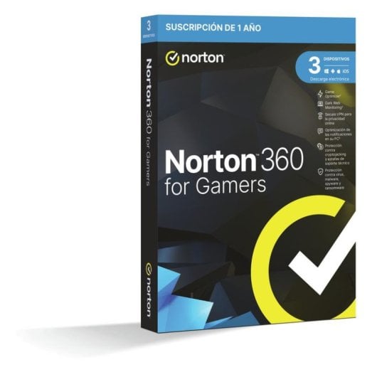 Logiciel de sécurité Norton 360 for Gamers 1 licence 3 appareils DVD