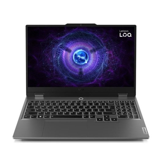 Portátil Lenovo LOQ 15IAX9 15.6" Intel Core i5-12450HX 24GB 512GB SSD RTX 3050 Windows 11 Home