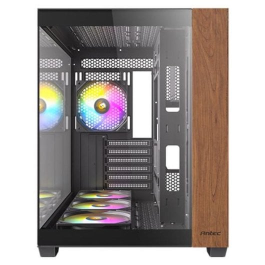 Case Antec CX800 Midi Tower Vetro Temperato RGB Gaming Nero Legno ATX