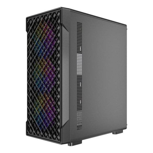 Boîtier Antec VX-310 ARGB Midi Tower verre trempé 4 ventilateurs ARGB