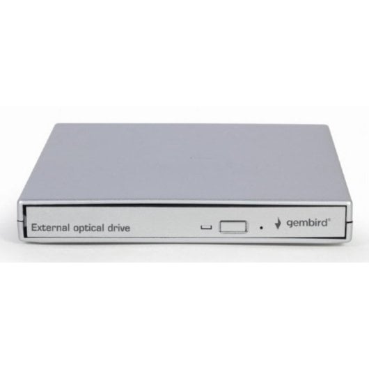 Unidad óptica Gembird DVD-USB-021-SV externa DVD±RW USB 2.0 plata