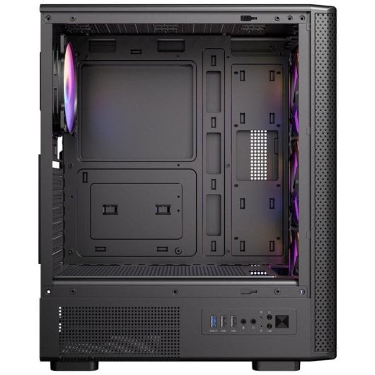 Boîtier Antec VX-320 ARGB Midi Tower ATX Verre trempé RGB Noir