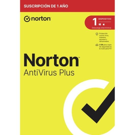 Antivirus Norton AntiVirus Plus 1 licence 1 poste support DVD