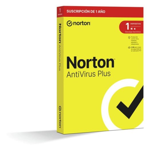 Antivirus Norton AntiVirus Plus 1 licence 1 poste support DVD