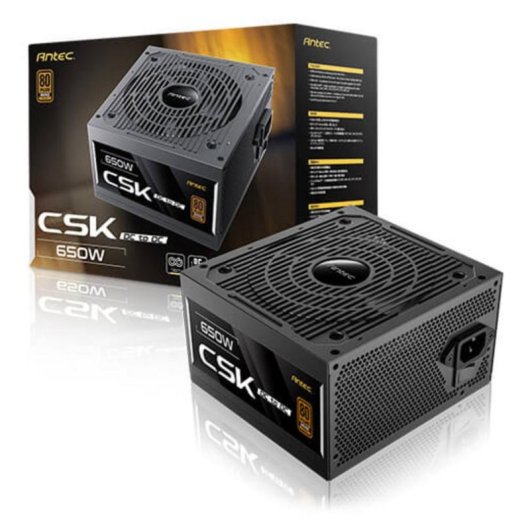 Fuente de Alimentación Antec CSK650DC EC 650W 80 PLUS Bronze ATX non-modular