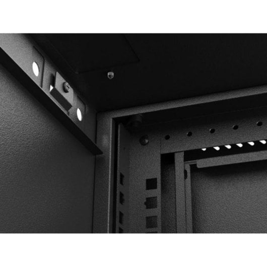 Armário Rack Lanberg WF03-5306-10B parede 6U porta vidro 60 kg preto