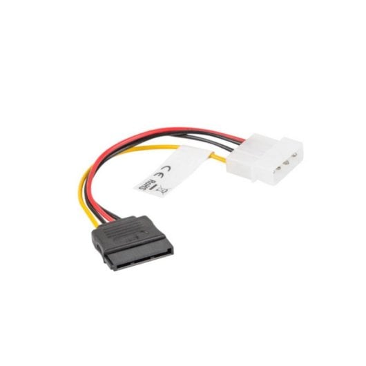 Cabo de Alimentação Lanberg CA-HDSA-10CU-0015 0,15 m Molex 4 pinos SATA 15 pinos