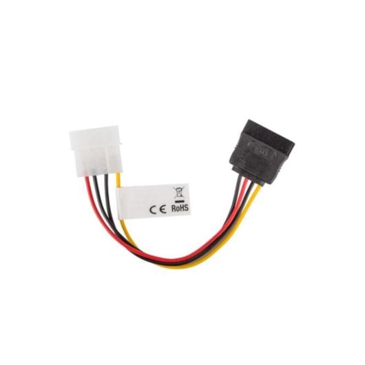 Cabo de Alimentação Lanberg CA-HDSA-10CU-0015 0,15 m Molex 4 pinos SATA 15 pinos