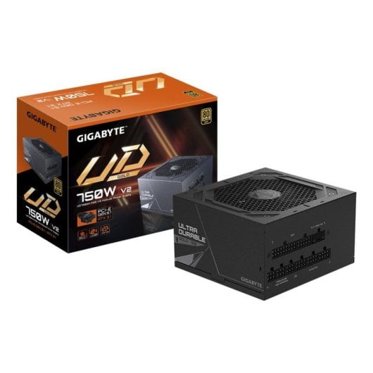 Alimentation Gigabyte UD750GM PG5 V2 750W 80 PLUS Gold modulaire PCIe 5.1 ATX 3.1