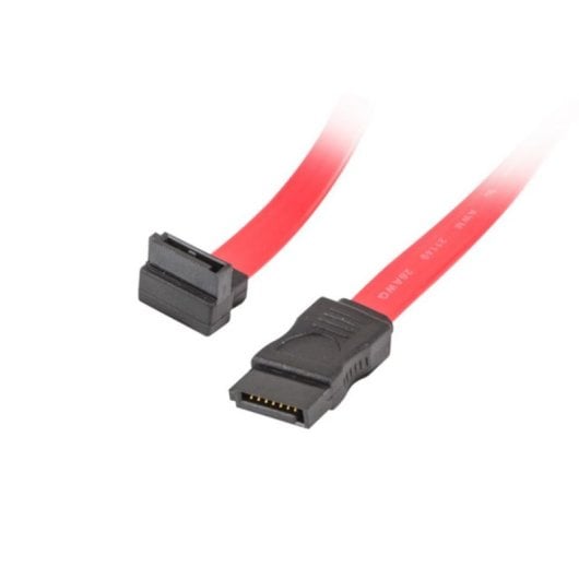 Cable SATA Lanberg CA-SASA-12CU-0050-R 0,5 m SATA III Rojo Hembra
