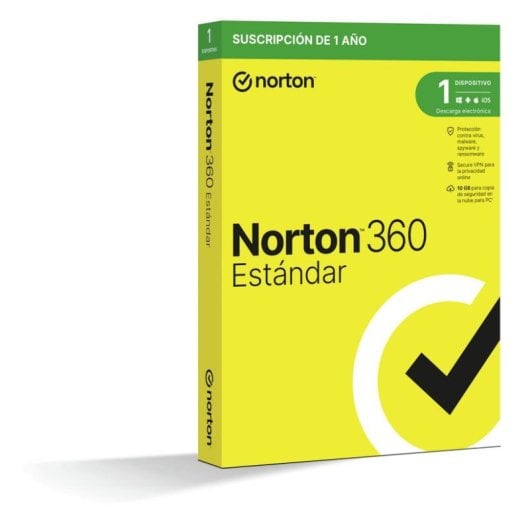 Logiciel de sécurité Norton 360 Standard 1 licence 1 an Multiplateforme