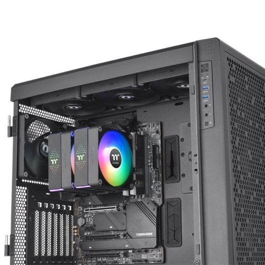 Kühllösung Luft Thermaltake Sockel AM5/1700/1200 120mm ASTRIA 600 Dual-Fan RGB