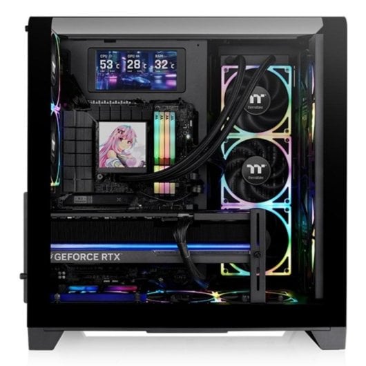 Case Thermaltake View 390 Air Nero Midi Tower ATX Gaming Vetro Temperato
