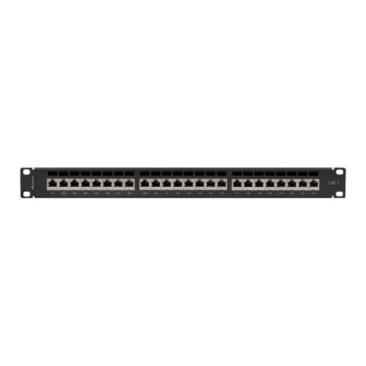 Pannello di patch Lanberg PPS7-1024-B Cat7 24 Porte Rack 1U