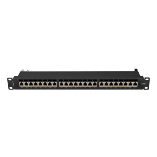 Pannello di patch Lanberg PPS7-1024-B Cat7 24 Porte Rack 1U