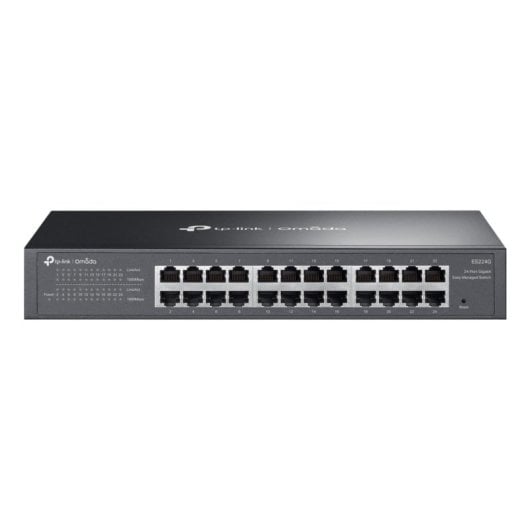 Switch TP-Link Omada ES224G 24 ports Gigabit gestionné rack Black