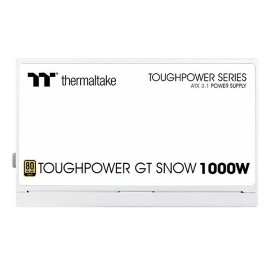 Alimentation Thermaltake Toughpower GT Snow 1000W 80 PLUS Gold modulaire blanche
