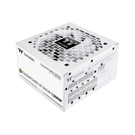 Alimentation Thermaltake Toughpower GT Snow 1200W 80 Plus Gold entièrement modulaire blanche