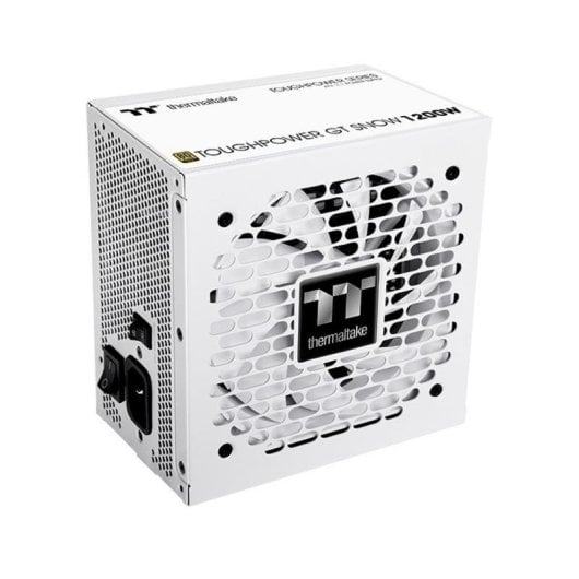 Alimentation Thermaltake Toughpower GT Snow 1200W 80 Plus Gold entièrement modulaire blanche