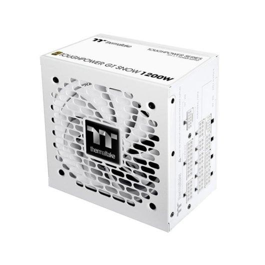 Alimentation Thermaltake Toughpower GT Snow 1200W 80 Plus Gold entièrement modulaire blanche