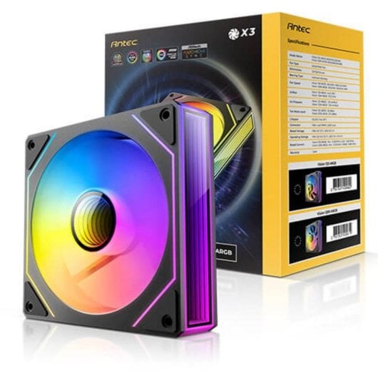 Refroidissement Air Antec 120mm Prizm LED RGB 4-Pin Boitier PC