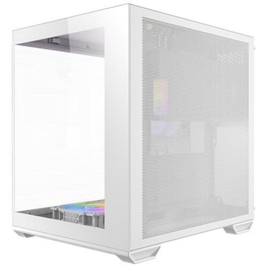 Gehäuse Antec CX60M ARGB White Mini Tower ITX Glasfront Weiß