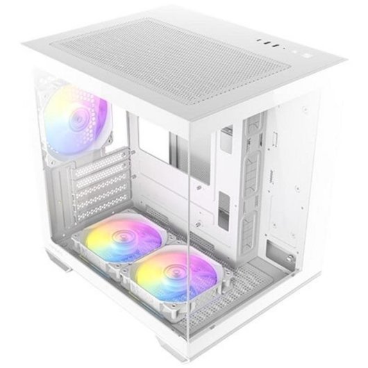 Gehäuse Antec CX60M ARGB White Mini Tower ITX Glasfront Weiß