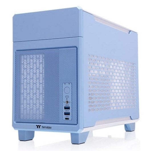 Case Thermaltake TR100 Mini Tower Blu Mini-ITX SPCC Steel SFX
