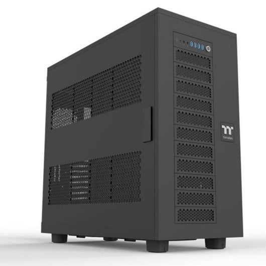 Caja PC Thermaltake AX700 Torre Acero Negro XL-ATX Alto Flujo máximo 12 Bahías