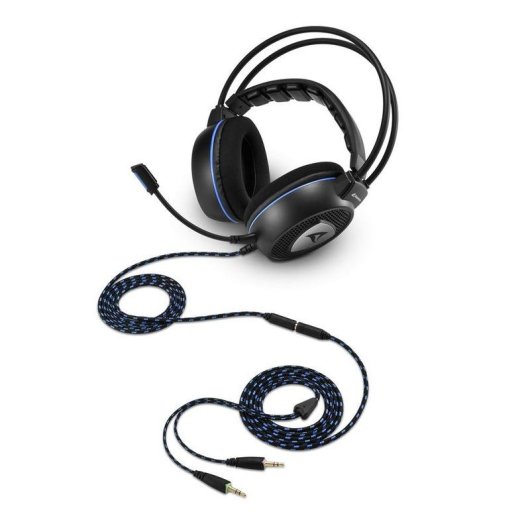 Auricolari Sharkoon SKILLER SGH10 con cavo Jack 3,5 mm Gaming Microfono removibile Nero