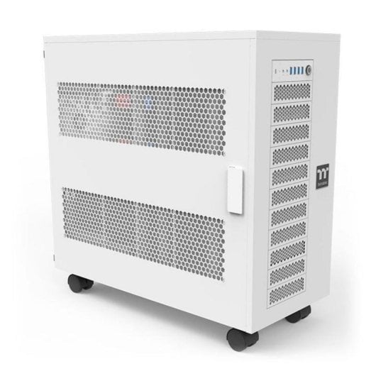 Caja PC Thermaltake AX700 Torre Blanca soporte EATX, XL-ATX, refrigeración líquida