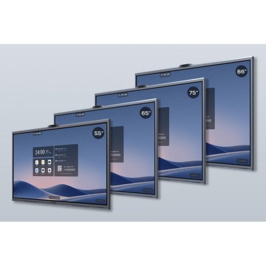 Pizarra blanca interactiva Maxhub V8650 86" 4K Ultra HD multitáctil gris