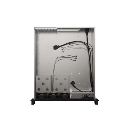 Chassis Rack Lanberg SC01-5202-12B 2U Preto 3 Ventoinhas USB 3.0 Compatibilidade ATX/ITX