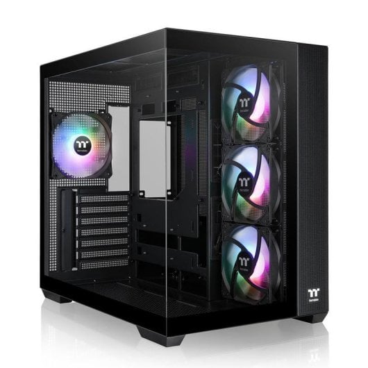 Caixa Thermaltake View 380 TG ARGB Vidro Temperado ATX RGB Gamer
