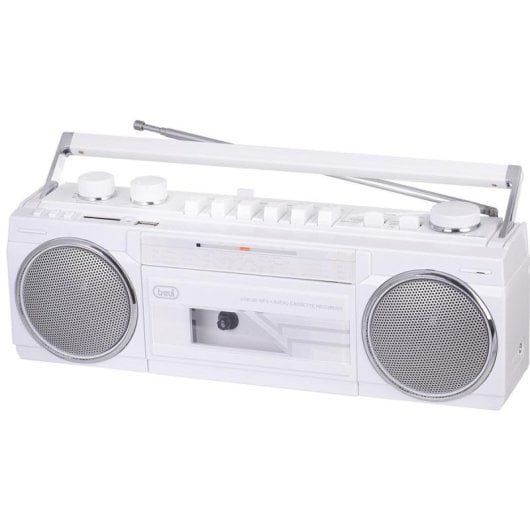 Radio Trevi RR 501 BT Portatile Bluetooth FM MW SW USB SD Bianco
