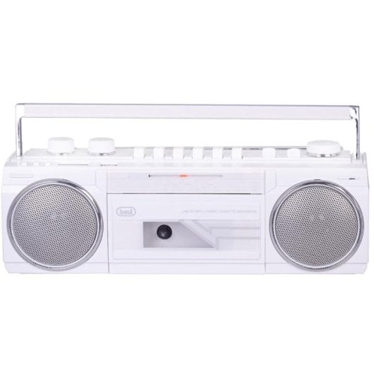 Radio Trevi RR 501 BT Portatile Bluetooth FM MW SW USB SD Bianco