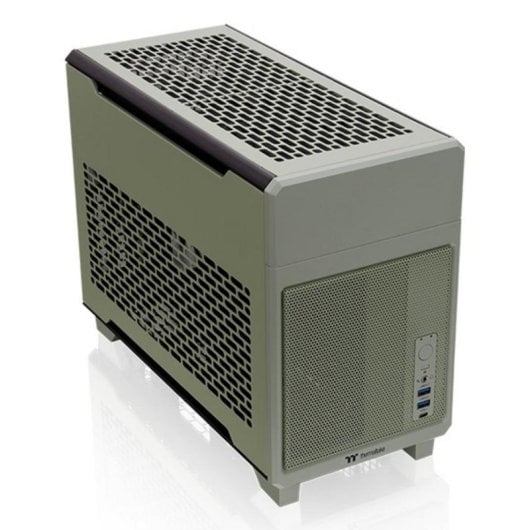 Case Thermaltake TR100 Mini Tower Verde Mini-ITX SPCC Acciaio SFX