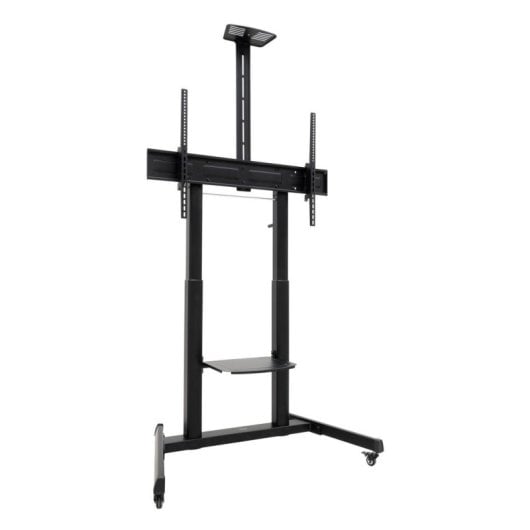 Supporto TV TooQ AQUILES pavimento ruote regolabile 60-100 pollici nero